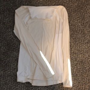 Lululemon white and cream long sleeve